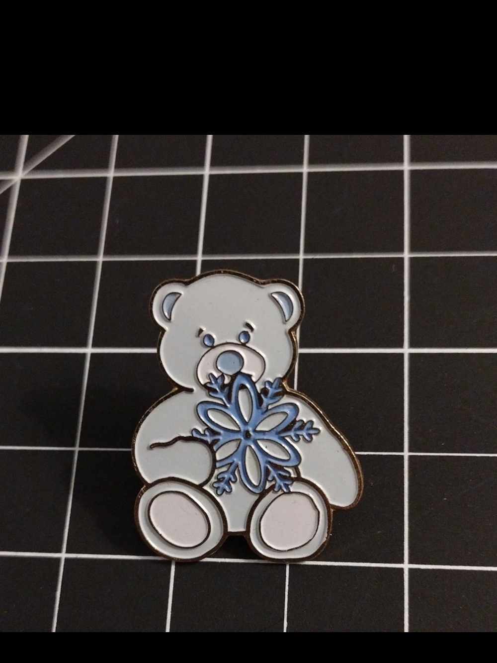 Build A Bear Winter Bear 2007 A Friend Fur All Seasons Collectibear Enamel Pin